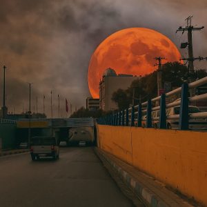 خسوف ماه خونین